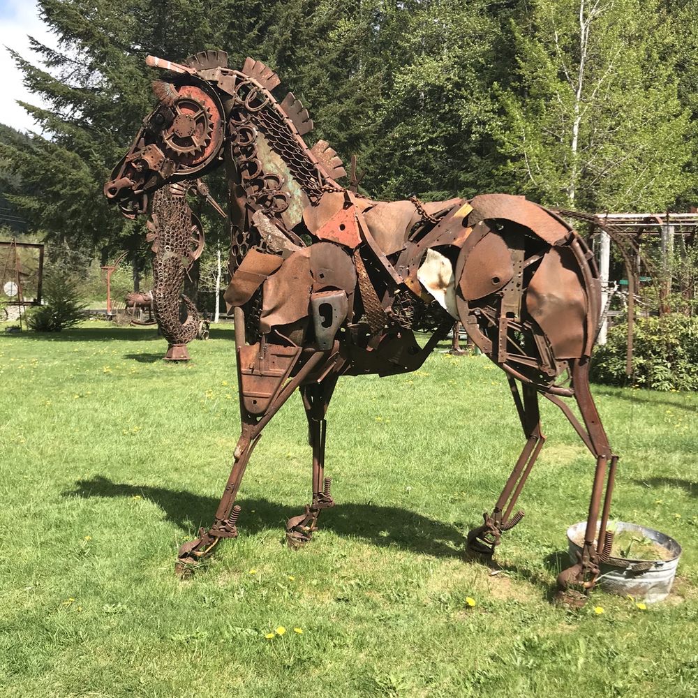 Spirits of Iron - Horse - Parks Near Me - Elbe, Washington