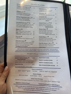 Menu photo 2 The Kingston Ale House Kingston, WA Menu photo 2 The Kingston Ale House Kingston, WA