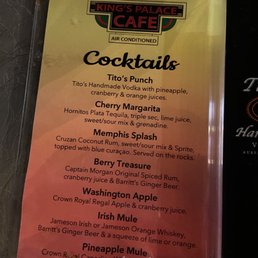 Cocktail Menu. Cocktail Menu.