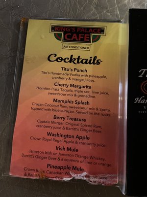Menu photo 4 King's Palace Cafe Memphis, TN Menu photo 4 King's Palace Cafe Memphis, TN