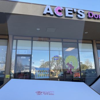 Aces Donuts - Outside lots of parking available I was able to park right in front of the - Donuts Near Me - Beaumont, California Aces Donuts - Outside lots of parking available I was able to park right in front of the - Donuts Near Me - Beaumont, California