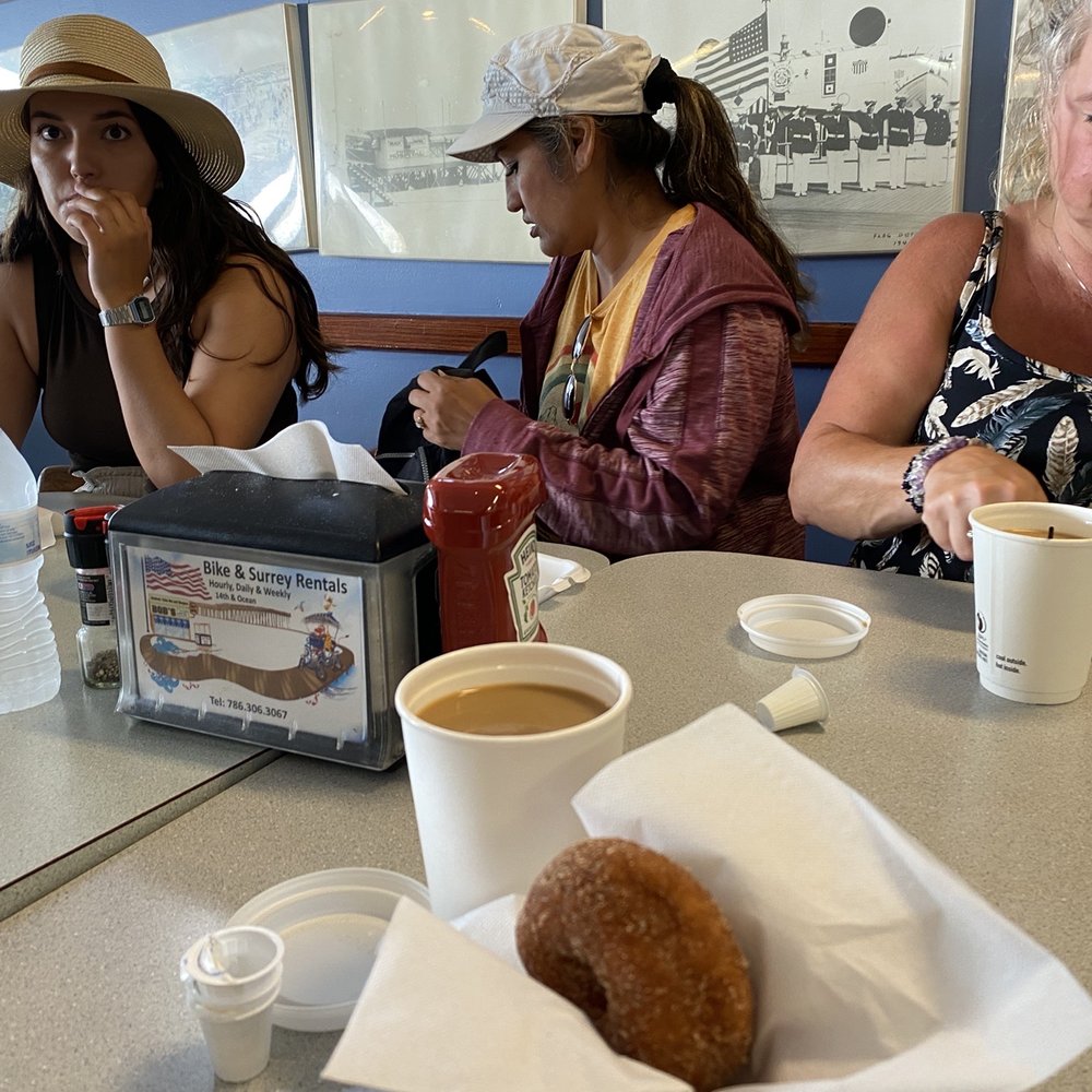 Bob's Grill - Cinnamon sugar donut and coffee - Diners Near Me - Ocean City, New Jersey