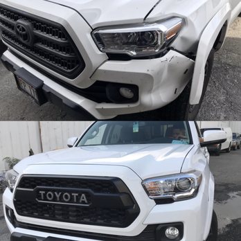 Renown AutoBody - GIECO insurance claim repair on a Toyota Tacoma - Body Shops Near Me - Honolulu, Hawaii Renown AutoBody - GIECO insurance claim repair on a Toyota Tacoma - Body Shops Near Me - Honolulu, Hawaii