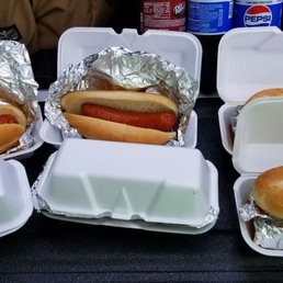 Hot Link Sandwich