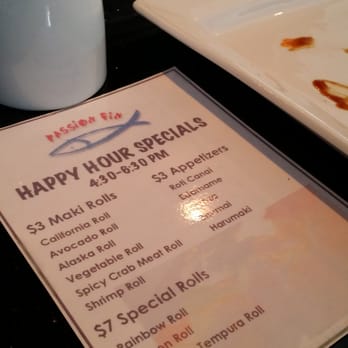 Passion Fin - Happy Hour menu - Asian Fusion Near Me - Vienna, Virginia Passion Fin - Happy Hour menu - Asian Fusion Near Me - Vienna, Virginia