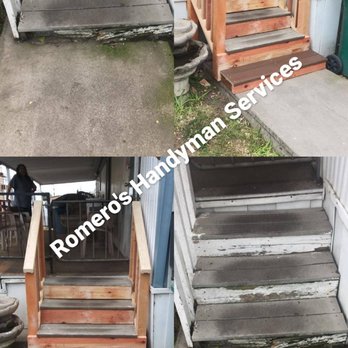 Romero Handyman Services - Staircase refinish - Handyman Near Me Romero Handyman Services - Staircase refinish - Handyman Near Me