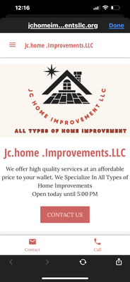 JC Home Improvements Logo