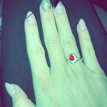 Nails by NiNi - Shellac with tips & design. - Nail Technicians Near Me - Springfield, Illinois