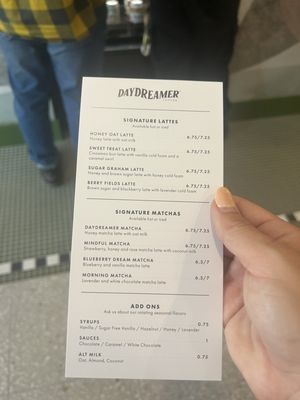 Menu photo 2 Daydreamer Coffee Atlanta, GA