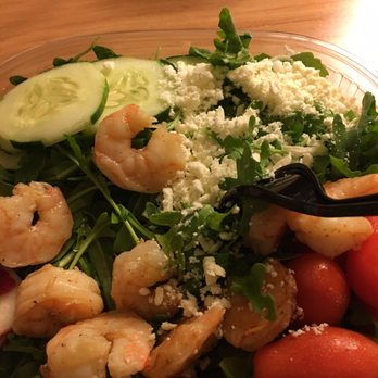 Newk's Eatery - Shrimp and avocado salad. See something missing? Too pricey to not get what you pay for. - Salad Near Me - Pensacola, Florida Newk's Eatery - Shrimp and avocado salad. See something missing? Too pricey to not get what you pay for. - Salad Near Me - Pensacola, Florida