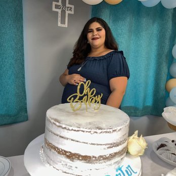 Silvia's Cakes - Simple naked cake one 1 Tier Only round. - Bakeries Near Me - Chester, Virginia Silvia's Cakes - Simple naked cake one 1 Tier Only round. - Bakeries Near Me - Chester, Virginia