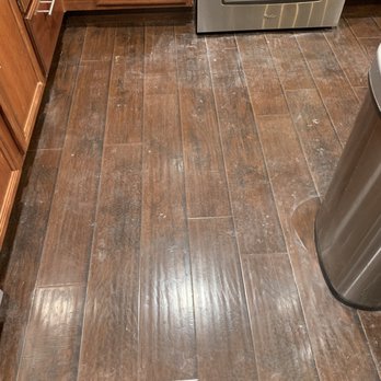 Olectric - This is what our floors looked like after 3 times of sweeping, once over with a vacuum, and mopping twice. - Electricians Near Me - Reno, Nevada