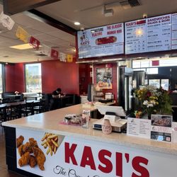 Kasi's Chicken & Fries - When you first walk in !