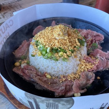 Sizzling Lunch - 3. Beef Pepper Rice - Japanese Near Me - Goleta, California