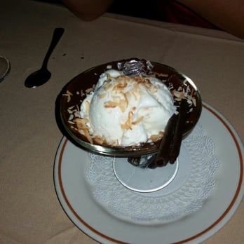 Daniel's Broiler - Leschi - Coconut Fudge sundae - Seafood Near Me - Seattle, Washington
