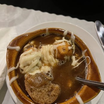 Speckled Perch - French Onion Soup - Steakhouses Near Me - Okeechobee, Florida