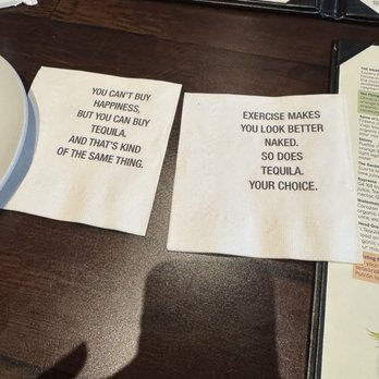 Flying Iguana - Funny napkins - Latin American Near Me - Neptune Beach, Florida