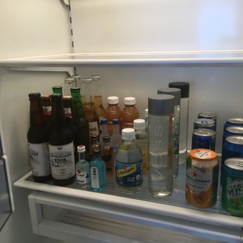 W South Beach - Drinks in the fridge-this was the mini bar - Hotels Near Me - Miami Beach, Florida W South Beach - Drinks in the fridge-this was the mini bar - Hotels Near Me - Miami Beach, Florida