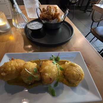J'ouvert Caribbean Kitchen & Bar - Cod fritters and cauliflower - Caribbean Near Me - Atlanta, Georgia