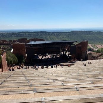 Red Rocks Amphitheatre - View from the Top Seats!!! - Music Venues Near Me - Morrison, Colorado