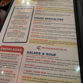 Gringo's Mexican Kitchen - Menu - Tex-Mex Near Me - Stafford, Texas