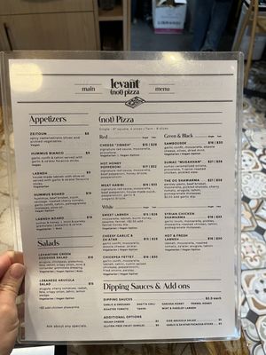 Menu photo 3 Levant  Toronto, ON