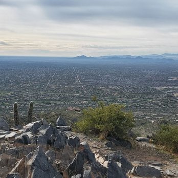 Black Mountain Summit Trail - Looking south from the summit - Hiking Near Me - Cave Creek, Arizona Black Mountain Summit Trail - Looking south from the summit - Hiking Near Me - Cave Creek, Arizona