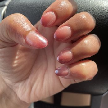 Secret Escape Nail Lounge - Ombré chrome - Nail Salons Near Me - Houston, Texas