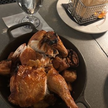 River Roast - Half roasted chicken with potatoes - American Near Me - Chicago, Illinois River Roast - Half roasted chicken with potatoes - American Near Me - Chicago, Illinois