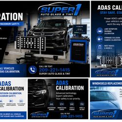 Super 1 Auto Glass & Tint - We calibrate all vehicles that require ADAS calibration. Call: 209-221-1415 Super1 Auto Glass & Tint