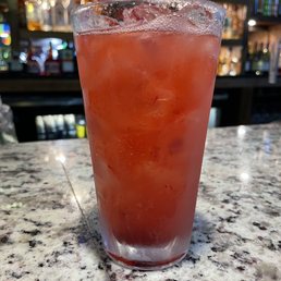 Too Shelf Skinny Margarita w/ Strawberry