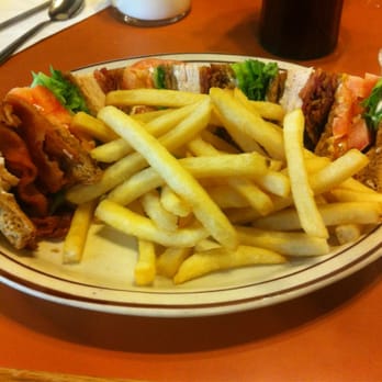Coral Cafe - Delicious Club Sandwich! - American Near Me - Burbank, California Coral Cafe - Delicious Club Sandwich! - American Near Me - Burbank, California