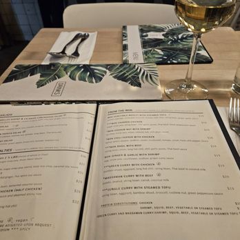 Land - Table setting. Good service throughout the meal. - Thai Near Me - New York, New York Land - Table setting. Good service throughout the meal. - Thai Near Me - New York, New York