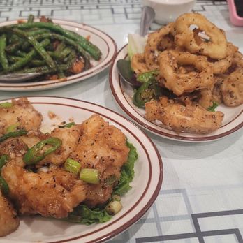 Capital Seafood Restaurant - String beans, house special squid, house special fish - Seafood Near Me - Garden Grove, California