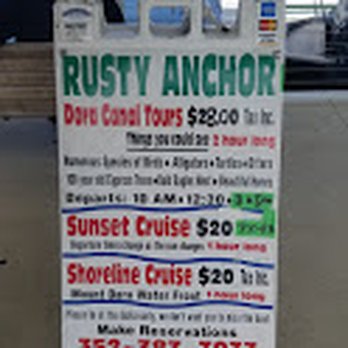 Rusty Anchor Mount Dora - Signage - Boat Tours Near Me - Mount Dora, Florida