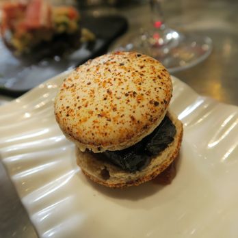 L'Avant Comptoir - Blood sausage macaron. - Tapas Bars Near Me - Paris, 75