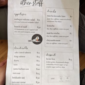 Ume Williamsburg - Menu - Sushi Bars Near Me - Brooklyn, New York