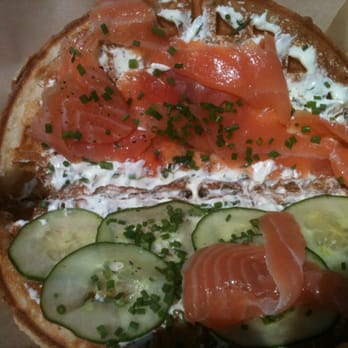 Bruxie - Salmon & Dill Cream Cheese ($8.50) - Sandwiches Near Me - Orange, California