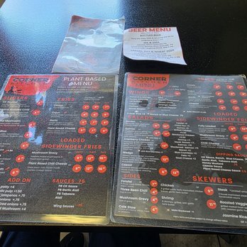 The Corner Kitchen - Menu side 1 - Burgers Near Me - Concord, California The Corner Kitchen - Menu side 1 - Burgers Near Me - Concord, California