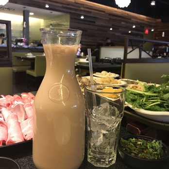 Happy Lamb Hot Pot - Milk Tea in a Carafe (enough for 5-6 glasses) - Mongolian Near Me - Edison, New Jersey Happy Lamb Hot Pot - Milk Tea in a Carafe (enough for 5-6 glasses) - Mongolian Near Me - Edison, New Jersey