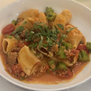 Limoncello - Pasta with sausage, tomato, and broccoli - Italian Near Me - La Mesa, California Limoncello - Pasta with sausage, tomato, and broccoli - Italian Near Me - La Mesa, California