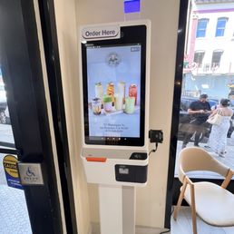 Kiosk to self order Kiosk to self order