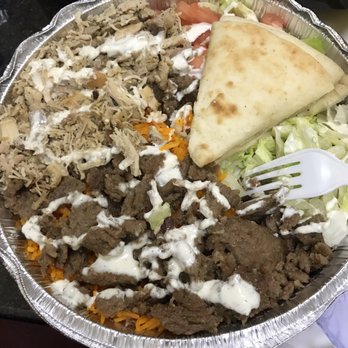 The Halal Guys - Regular combo platter - Halal Near Me - Chamblee, Georgia The Halal Guys - Regular combo platter - Halal Near Me - Chamblee, Georgia