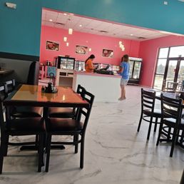 he interior of a restaurant he interior of a restaurant