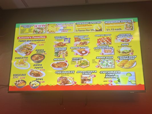 Menu photo 2 Antonio's Mexican Fresh Saint Louis, MO
