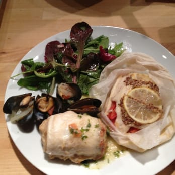 Cuisine et Château - The meal we made in the fish cooking class. Simply amazing!!! - Cooking Schools Near Me - Calgary, Alberta
