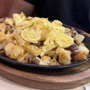 Stacks & Yolks - Hobo Skillet with scrambled eggs - Breakfast & Brunch Near Me - Las Vegas, Nevada Stacks & Yolks - Hobo Skillet with scrambled eggs - Breakfast & Brunch Near Me - Las Vegas, Nevada