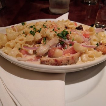 Django - Chicken Bacon Macaroni Gratin - French Near Me - Des Moines, Iowa Django - Chicken Bacon Macaroni Gratin - French Near Me - Des Moines, Iowa