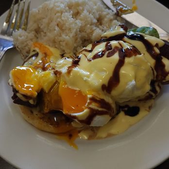 Sue’s Place - Adobo Pork Belly Eggs Benny - Breakfast & Brunch Near Me - Pinole, California Sue’s Place - Adobo Pork Belly Eggs Benny - Breakfast & Brunch Near Me - Pinole, California