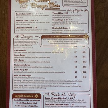 Cook's Burger Bar - Burgers Near Me - Williamsburg, Virginia Cook's Burger Bar - Burgers Near Me - Williamsburg, Virginia